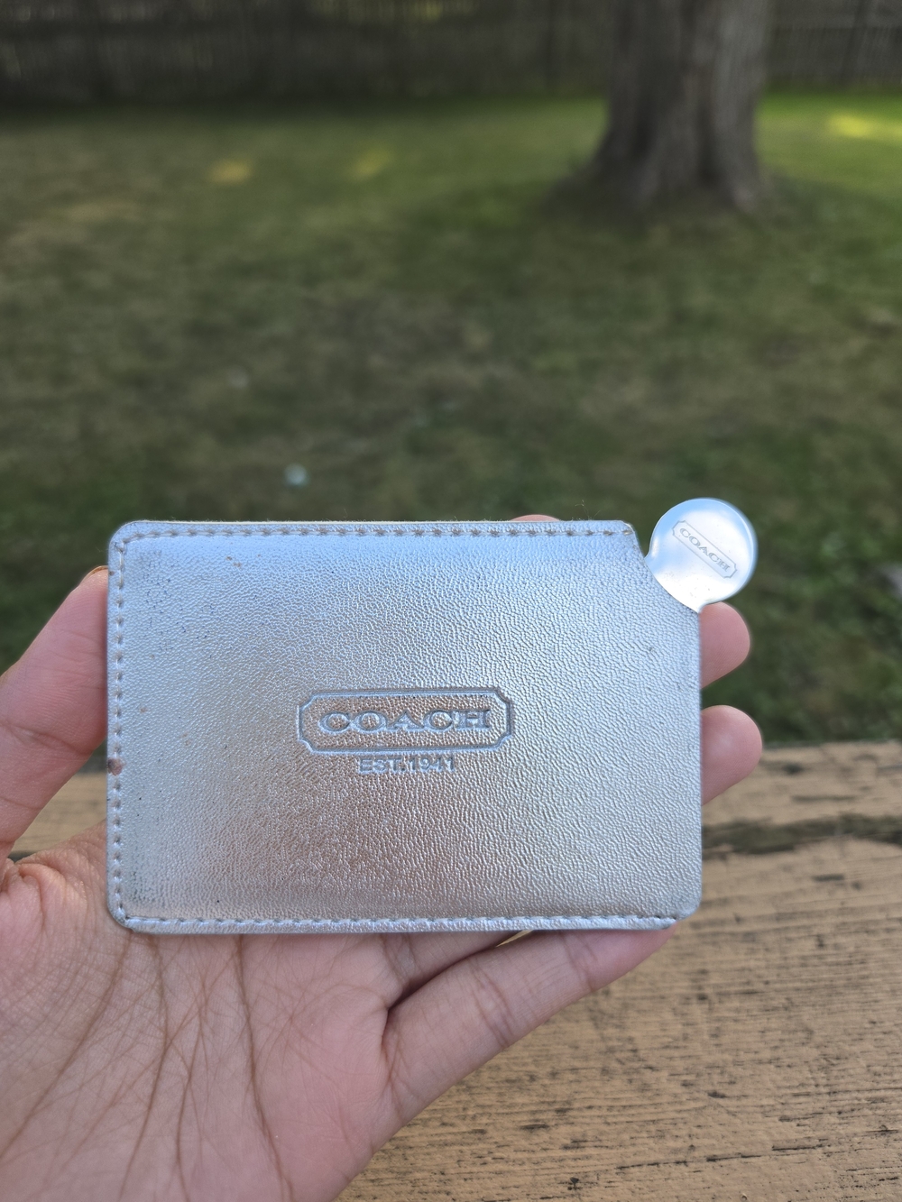 Coach Mirror Silver Sleeve